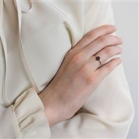 Anello Burato Donna Diamonds Paillettes in Oro Diamante 0.10 Ct BQ941 - BQ941